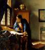 El geógrafo. Pintura de Vermeer de Delft. Ampliar imagen