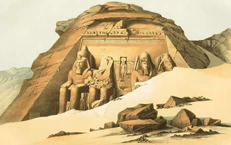 Templo de Ramsés II en Abu-simbel