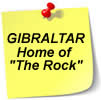 Gibraltar. Home of "The Rock"