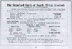 Folleto del Standard Bank de South Africa. 1929. Ampliar imagen