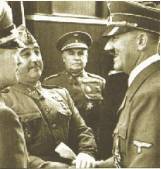 Entrevista de Hitler y Franco en Endaya. 1940