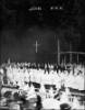 Concentración de miembros de Ku Klux Klan en 1924. Ampliar imagen