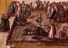 Ejecución de María Estuardo en 1587 ordenada por Isabel I de Inglaterra. Ampliar imagen