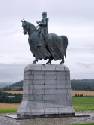 Estatua dedicada a Robert the Bruce en Stirling. Ampliar imagen