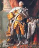 Jorge III, rey del Reino Unido de Gran Bretaña e Irlanda. Reinó entre 1760 y 1801. Ampliar imagen