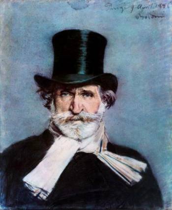 Giuseppe Fortunino Francesco Verdi (Roncole, 10 de octubre de 1813 - Milán, 27 de enero de 1901) 